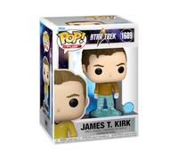 Funko POP! Plus: Star Trek The Original Series - Captain Kirk (Transporter) | Official Sci-Fi Merch - Collectable Vinyl Figurine for Shelf Display - Birthday Gift Idea for Fans and Collectors