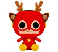 Funko POP! Plush: DC Holiday - 4" The Flash - DC Comics - Soft Toy - Birthday Gift Idea - Official Merchandise - Stuffed Plushie For Kids And Adults - Ideal For Comic Books Fans And Girlfriends