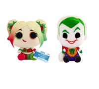 Funko Pop Plush: DC Holiday the Joker & Harley Quinn Collectable Soft Toy New