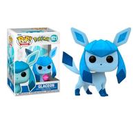 Funko Pop Pokemon Figure Glaceon Flocked Limited Edition #921 - Exclusive Special Edition - Pokemon Toy