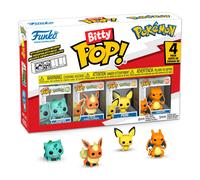 Funko Bitty Pop! Pokemon - Bulbasaur 4PK and A Surprise Mystery Mini Figure - 0.9 Inch (2.2 Cm) Collectable - Stackable Display Shelf Included - Gift Idea - Party Bags Stocking - Cake Topper