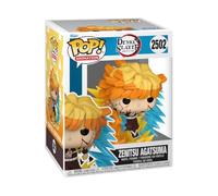Funko POP! Premium Animation: Demon Slayer Infinity Castle - Zenitsu with Chase - 1 in 6 chance of receiving the rare Chase variant (Glow in the Dark) - Collectable Vinyl Figure - Gift Idea