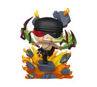 Funko Pop! Premium: One Piece - Roronoa Zoro - King of Hell - Amazon Exclusive - Collectable Vinyl Figure - Gift Idea - Official Merchandise - Toys for Kids & Adults - Anime Fans