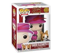 Funko POP! Queen Elizabeth II Age 3+ & Corgi Buddy: Royal Family - Collectable Vinyl Figure - Gift Idea - Official Merchandise - Toys for Kids & Adults - Model Figure for Collectors and Display