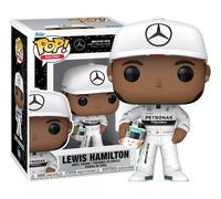 Funko POP Racing Lewis Hamilton holding Helmet Figure 09