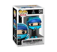 Funko POP! Racing: Mercedes-Benz - George Russell (T-Pose) | Official Merch - Collectable Vinyl Figurine for Shelf Display - Birthday Gift Idea for Fans and Collectors