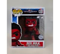Funko Pop RED HULK #1338 Captain America Marvel Movies Special Bobble Figure 6"