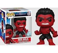 Marvel Captain America Black and White Red Hulk Funko Pop! Vinyl Figure (Retro)
