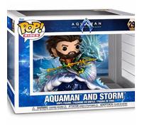 Funko POP Ride Deluxe - DC Aquaman on Storm - Collectable Vinyl Figure - Gift