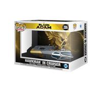 Funko POP Ride Super Deluxe: Black Adam - Hawkman on Hawk Cruiser - Collectable