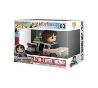 Funko Pop! Ride Super Deluxe: Ghostbusters: Afterlife - Trevor - Ecto 1 With Scissor Seat - Collectable Vinyl Figure - Gift Idea - Official Merchandise - Toys for Kids & Adults - Movies Fans
