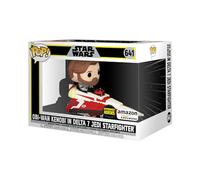 Funko Pop! Ride Super Deluxe Obi-wan In Delta 7 Star Wars Figure Multicolor