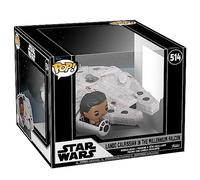 Funko POP! Ride Super Deluxe: Star Wars - Millenium Falcon With Lando - Amazon Exclusive - Collectable Vinyl Figure - Gift Idea - Official Merchandise - Toys for Kids & Adults - Movies Fans