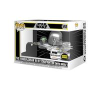 Funko POP! RIDE The Mandalorian In N1 Starfighter (With Grogu) - Star Wars: The Mandalorian