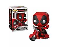 Funko POP! Rides: Deadpool - Deadpool & Scooter - Collectable Vinyl Figure - Gift Idea - Official Merchandise - Toys for Kids & Adults - Comic Books Fans - Model Figure for Collectors and Display