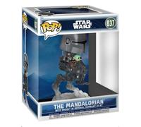 Funko Pop Rides Deluxe Mandalorian and Grogu on AT-RT 837 PRE-ORDER APRIL ‘26