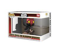 Funko Pop! Star Wars Deluxe Rides Darth Maul On Bloodfin Speeder Clear