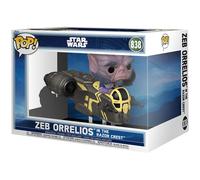 Funko POP Rides Deluxe Zeb Orrelios Razor Crest Star Wars Mandalorian 838