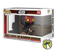 Funko Pop Rides DLX Phantom Menace 25th Anniv. Darth Maul on Bloodfin Speeder