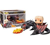 Funko POP! Rides: GOT - Daenerys Targaryen on Fiery Drogon - Game Of Thrones - Collectable Vinyl Figure - Gift Idea - Official Merchandise - Toys for Kids & Adults - TV Fans