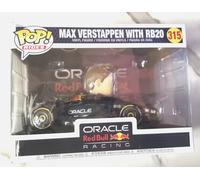 Funko POP! Rides Super Deluxe: Red Bull - Max Verstappen with RB20 - Collectable Vinyl Figure - Gift Idea - Official Merchandise - Toys For Kids & Adults - Model Figure for Collectors and Display