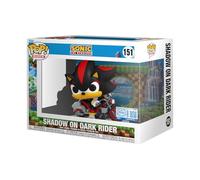 Funko POP! Rides: Sonic The Hedgehog - Shadow on Motorcycle - Amazon Exclusive - Collectable Vinyl Figure - Gift Idea - Official Merchandise - Toys For Kids & Adults - Model Figure for Collectors