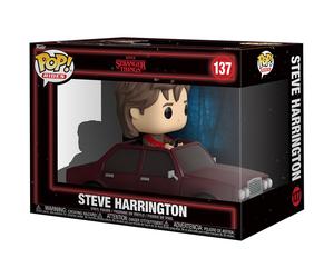 Funko Pop Rides Stranger Things Steve Harrington in Car #137 Vinyl Figure NEW