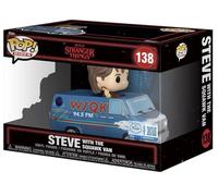 Funko POP Rides Stranger Things Steve with Squawk Van Vinyl Figure 138