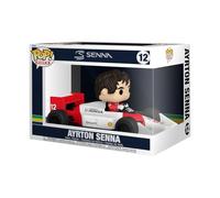 Funko POP! Rides Super Deluxe: McLaren - Ayrton Senna | Official Ad Icons Merch - Collectable Vinyl Figurine for Shelf Display - Birthday Gift Idea for Fans and Collectors