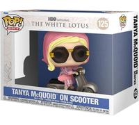 Funko POP Rides: White Lotus - Tanya McQuoid on Scooter Vinyl Figure #125 #81205
