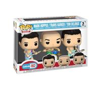 Funko Pop! Rocks: Blink 182 - 3 Pack Tom DeLonge, Mark Hoppus, Travis Barker - Blink-182 - Collectable Vinyl Figure - Gift Idea - Official Merchandise - Toys for Kids & Adults - Music Fans