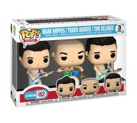 Funko Pop! Rocks: Blink 182 - 3 Pack Tom DeLonge, Mark Hoppus, Travis Barker - Blink-182 - Collectable Vinyl Figure - Gift Idea - Official Merchandise - Toys for Kids & Adults - Music Fans