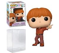 Funko Pop! Rocks: BTS - Dynamite- Jin Bundled with Clear Pop Box Protector Case