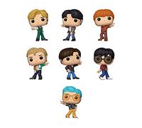 Funko Pop! Rocks BTS Set of 7 - Dynamite-RM, Dynamite-J-Hope, Dynamite-Suga, Dynamite-Jimin, Dynamite-Jin, Dynamite-Jung Kook, and Dynamite-V