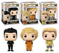 Funko Pop! Rocks Green Day Basket Case Set of 3, Billie Joe #497, Mike Dirnt #498, Tré Cool #499