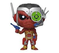Funko POP! Rocks: Iron Maiden - Skeleton Eddie - Somewhere In Time - 1/6 Odds for Rare Chase Variant - Collectable Vinyl Figure - Gift Idea - Official Merchandise - Toys for Kids & Adults