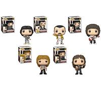 Funko Pop! Rocks: Queen Collectible Vinyl Figures, 3.75" (Set of 5)