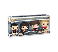 Funko Pop! Rocks - Queen (Radio Ga Ga) 4-Pack Freddie Mercury / Brian May John Deacon Roger Taylor