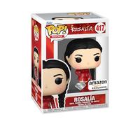 Funko Pop! Rocks: Rosalia (Bizcochito) (Red) (Diamond Glitter) (Special Edition) #417 Vinyl Figure