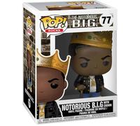Funko Pop Rocks The Notorious B.I.G. With Crown Vinyl Figure #77 Collectible
