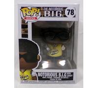 Funko Pop Rocks The Notorious BIG 78 Biggie Smalls with Jersey Vinyl Figure