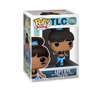Funko Pop! Rocks: TLC-Left Eye - Lisa Left Eye Lopes - 1/6 Odds for Rare Chase Variant - Collectable Vinyl Figure - Gift Idea - Official Merchandise - Toys for Kids & Adults - Music Fans