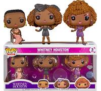 Funko Pop! Rocks: Whitney Houston (Diamond Glitter Special Edition) 3-Pack