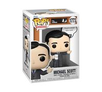 Funko POP! Sayings: The Office - Michael Scott That's What She Said | Official Comedy Merch - Collectable Vinyl Figurine for Shelf Display - Birthday Gift Idea for Fans and Collectors
