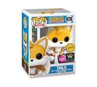 Funko Pop! Sonic The Hedgehog - Tails Flying Chase Figure - Specialty Series Flocked Chase Figure