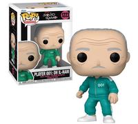 Funko Pop Squid Game Oh Il-Nam Player 001 #1223 Tv Vinyl Figure Multi One Size