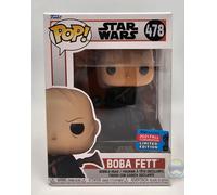 Funko Pop Star Wars BOBA FETT #478 Mandalorian Bobble Head Figure Limited Exclus