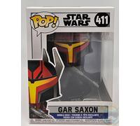 Funko Pop Star Wars GAR SAXON #411 Bobble Head Figure Protector Movie NEW Toy UK