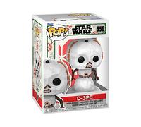 Funko POP! Star Wars: Holiday - C-3PO - Snowman - Collectable Vinyl Figure - Gift Idea - Official Merchandise - Toys for Kids & Adults - Movies Fans - Model Figure for Collectors and Display