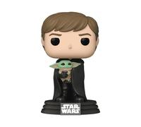 The Mandalorian - Luke w/ Child POP! Bobble-Head - Funko Pop - multicolored - Onesize - 100% PVC Onesize